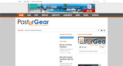 Desktop Screenshot of pastorgear.com